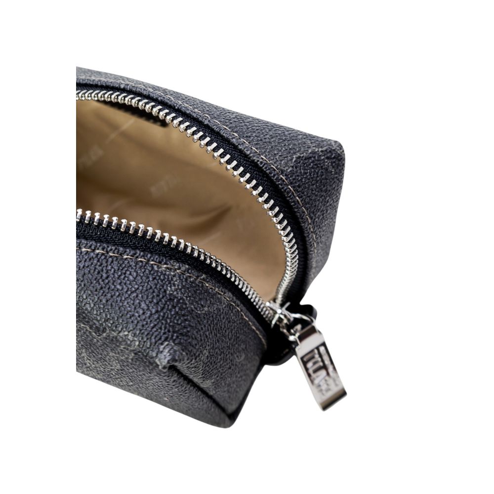 ALVIERO MARTINI 1a CLASSE Black Cotton Clutch Bag