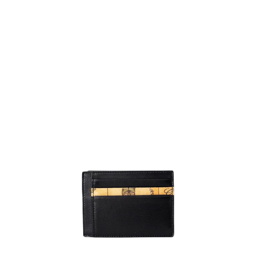 ALVIERO MARTINI 1a CLASSE Black Leather Cardholder