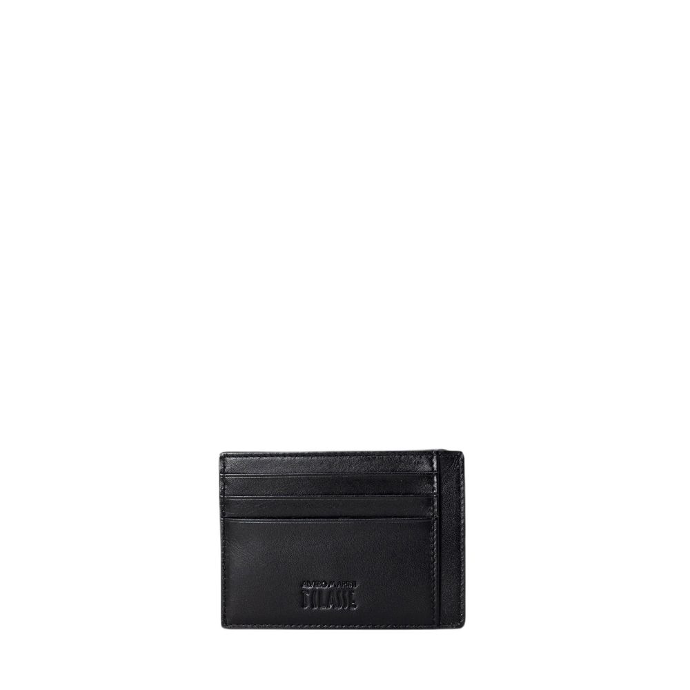 ALVIERO MARTINI 1a CLASSE Black Leather Cardholder