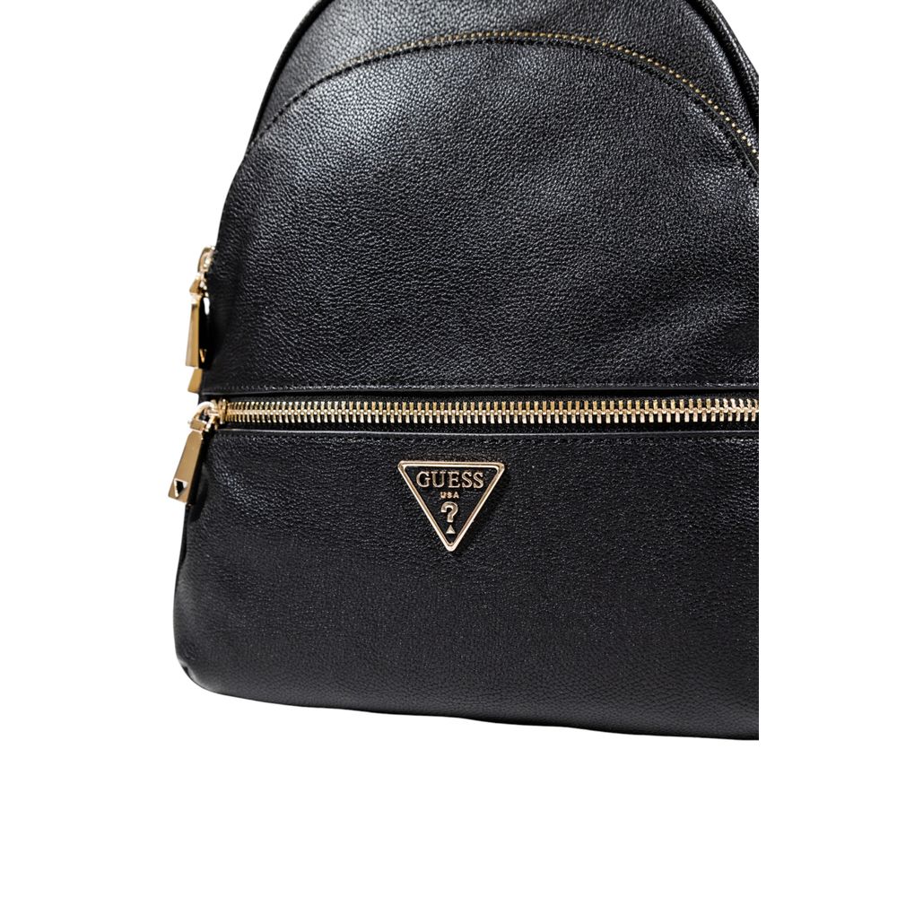 GUESS Black Polyethylene Backpack