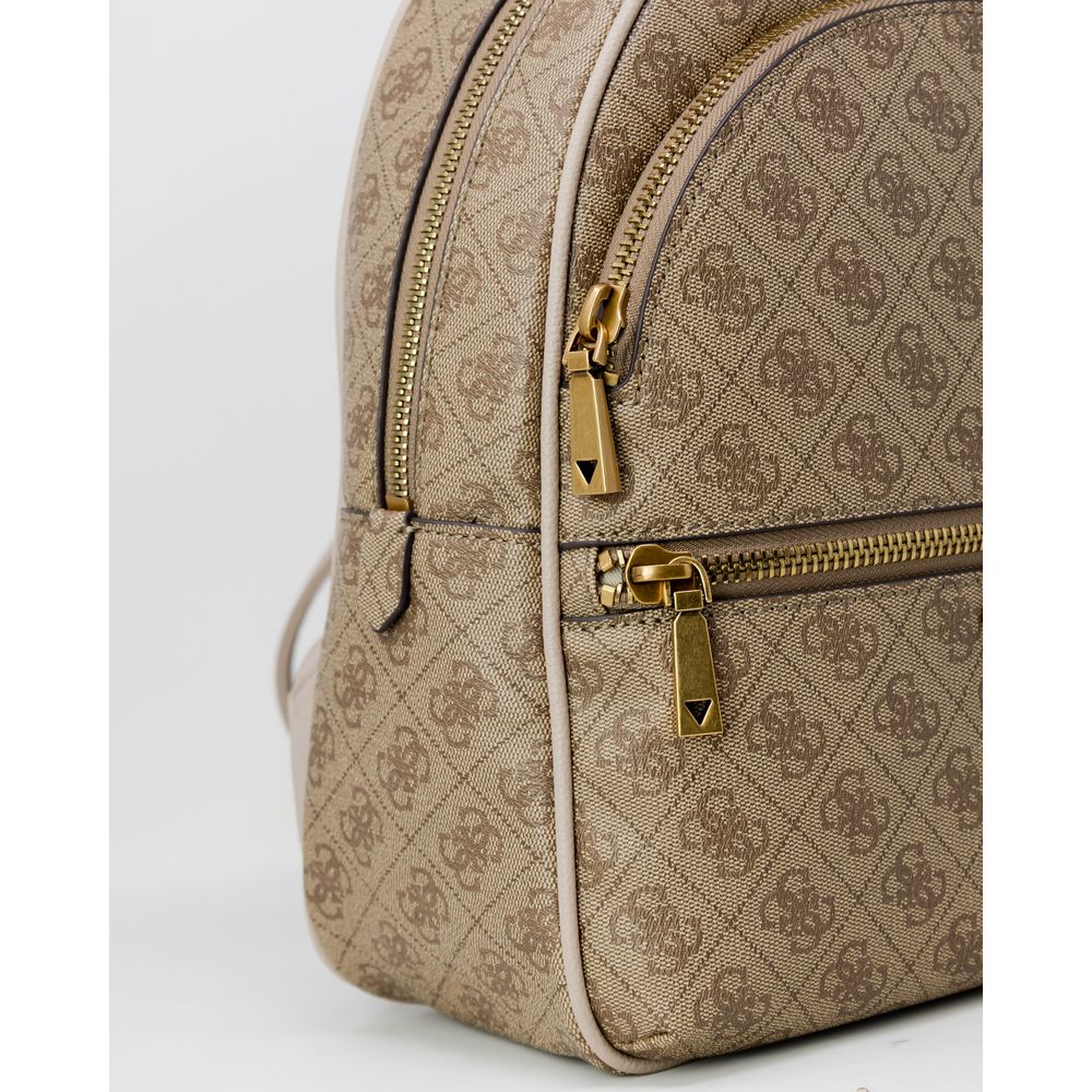 GUESS Brown Polyethylene Backpack