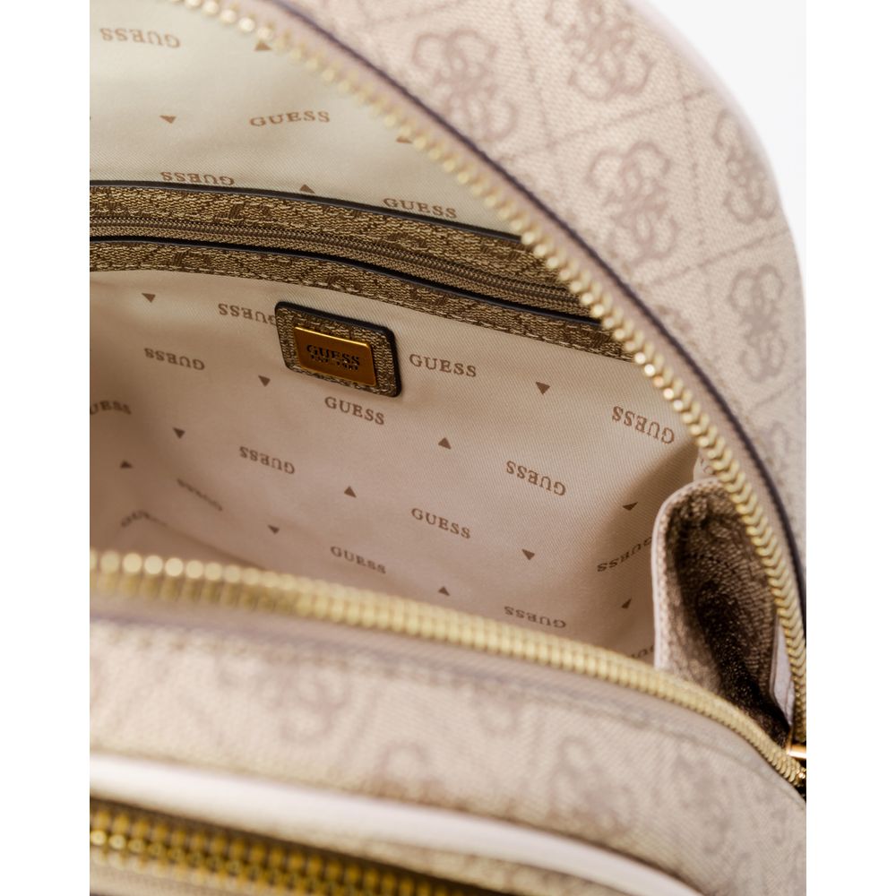 GUESS Brown Polyethylene Backpack