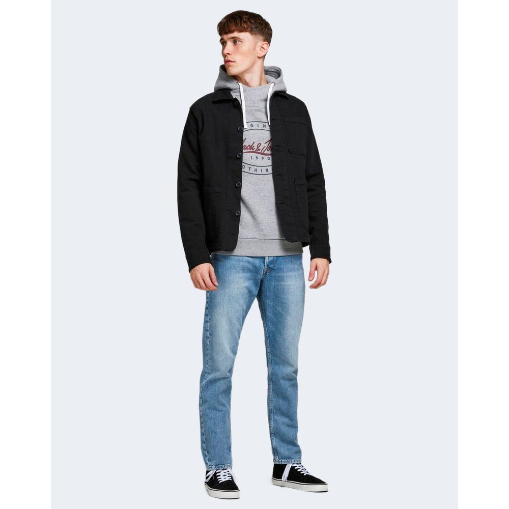 Jack & Jones Blue Cotton Relaxed Fit Jean