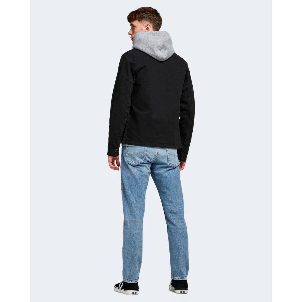Jack & Jones Blue Cotton Relaxed Fit Jean