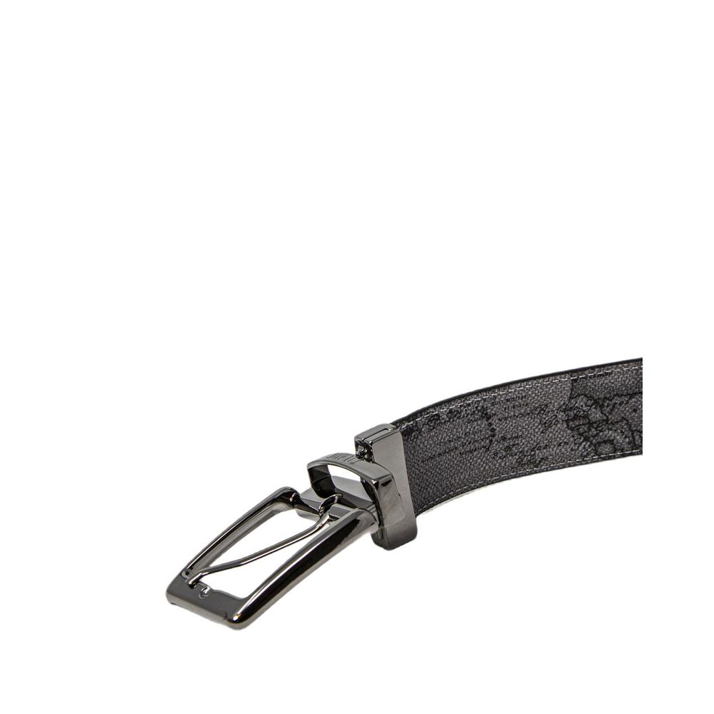 ALVIERO MARTINI 1a CLASSE Black Leather Belt