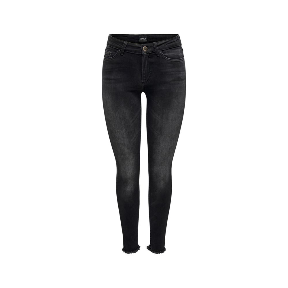 ONLY Black Cotton Skinny Jean