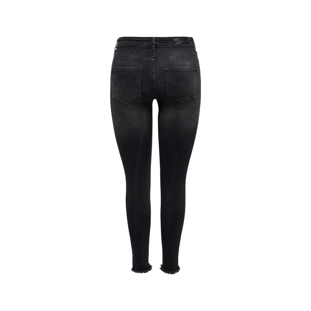 ONLY Black Cotton Skinny Jean