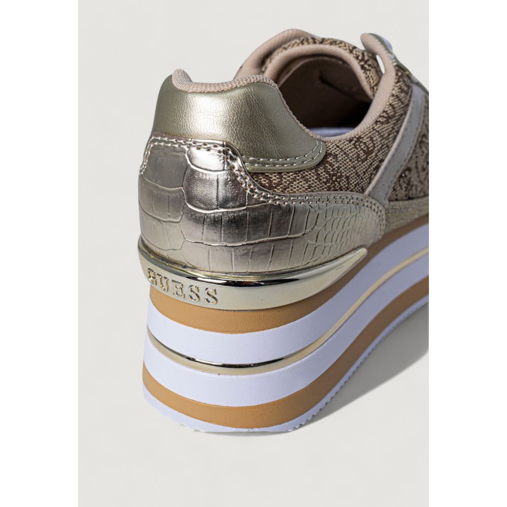 GUESS Beige Polyester Sneaker