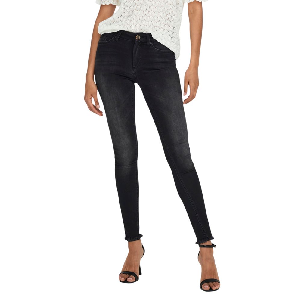 ONLY Black Cotton Skinny Jean
