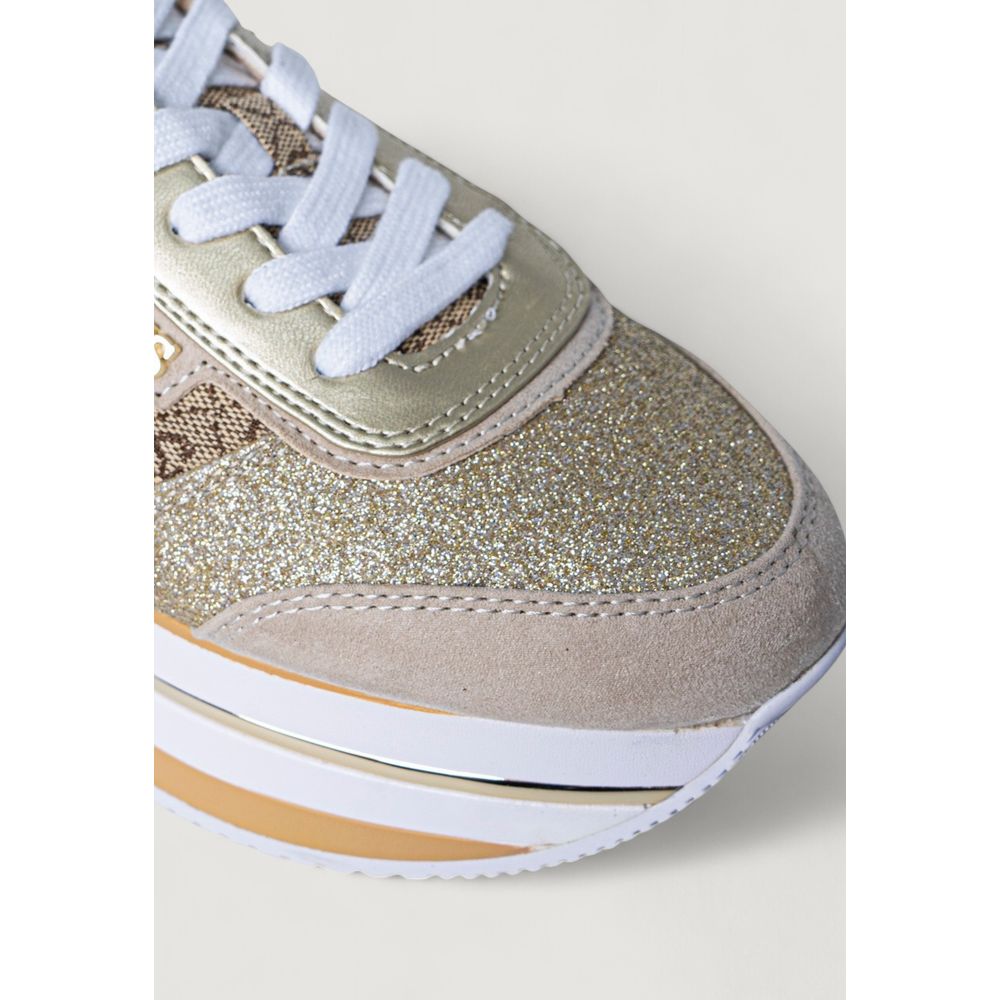 GUESS Beige Polyester Sneaker