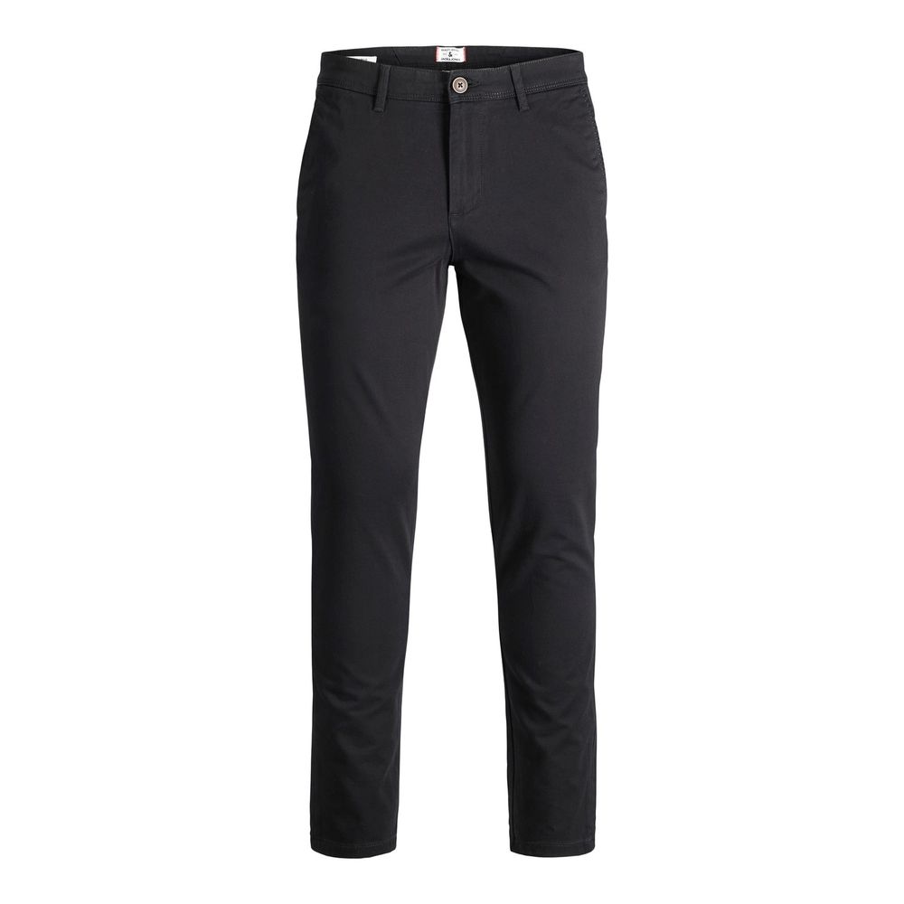Jack & Jones Black Cotton Pant