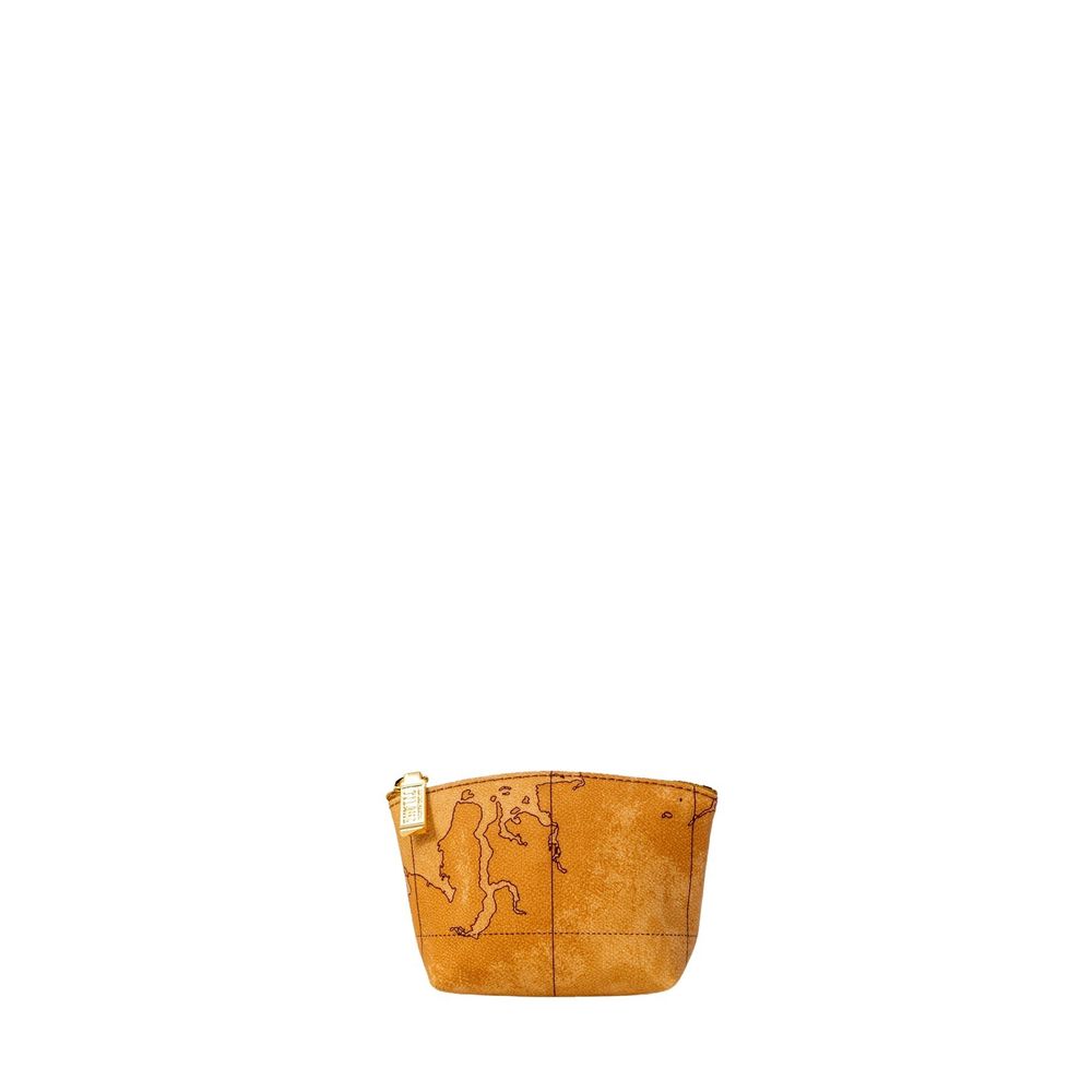 ALVIERO MARTINI 1a CLASSE Beige Cotton Clutch Bag
