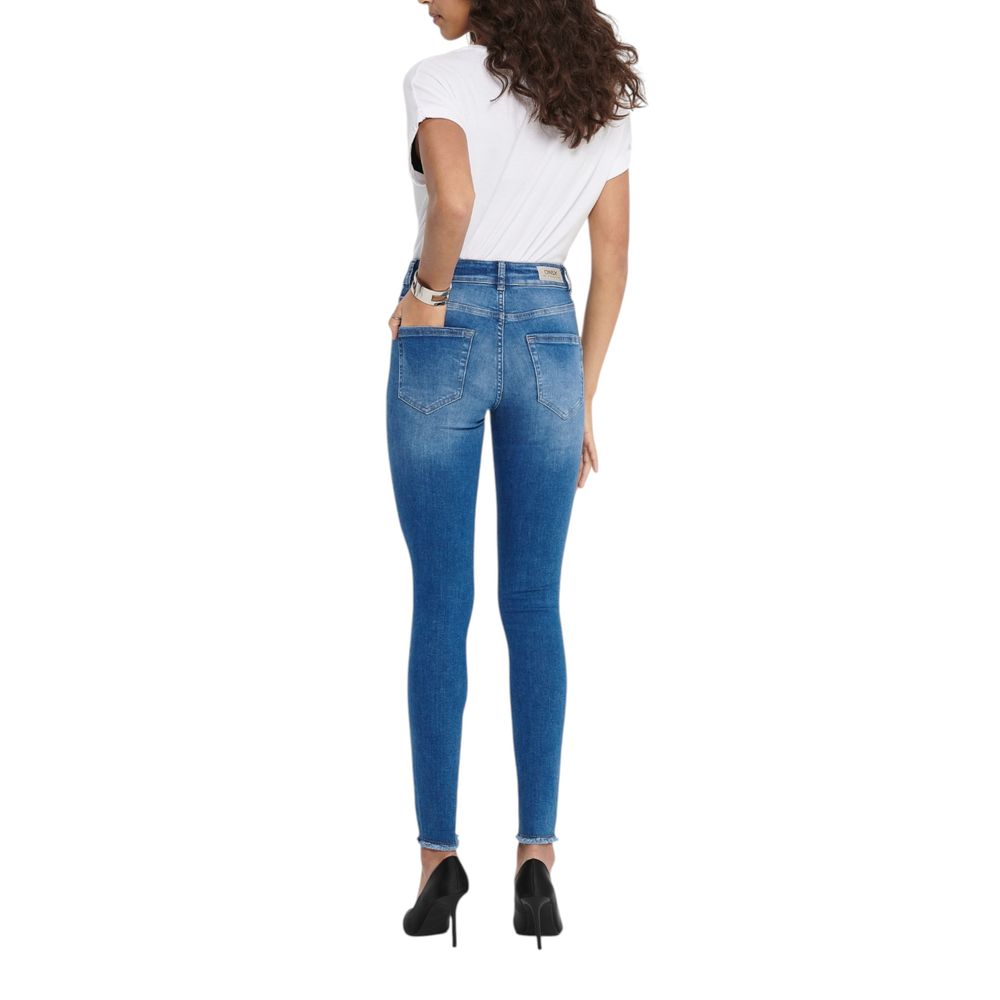 ONLY Blue Cotton Skinny Jean
