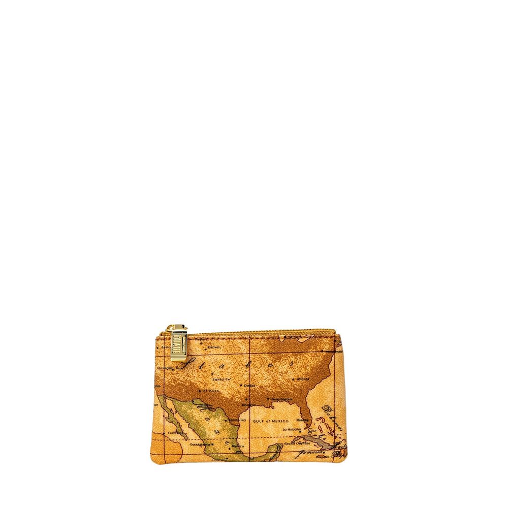 ALVIERO MARTINI 1a CLASSE Beige Leather Clutch Bag