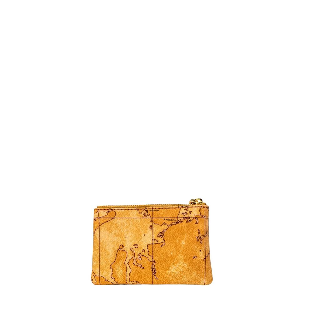 ALVIERO MARTINI 1a CLASSE Beige Leather Clutch Bag