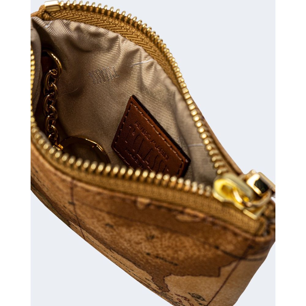 ALVIERO MARTINI 1a CLASSE Beige Leather Clutch Bag