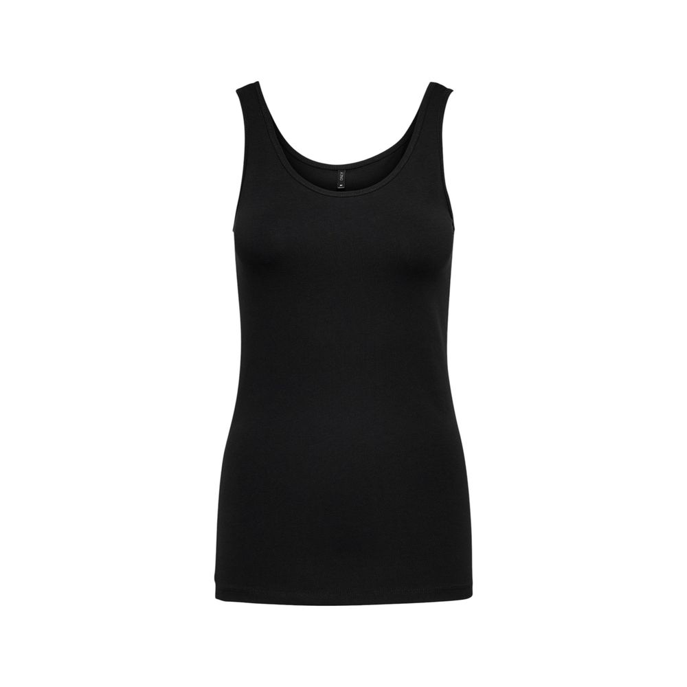 ONLY Black Cotton Tank Top