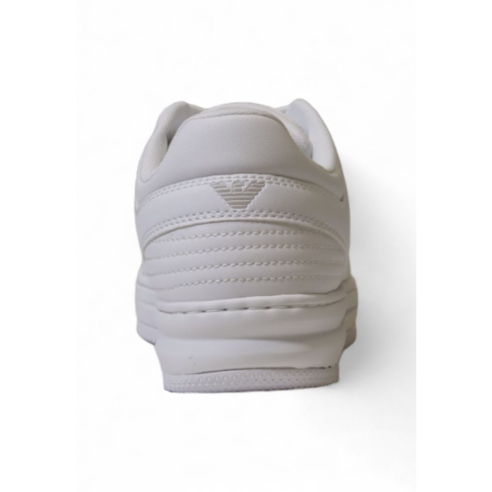 Armani EA7 Emporio White Polyester Sneaker