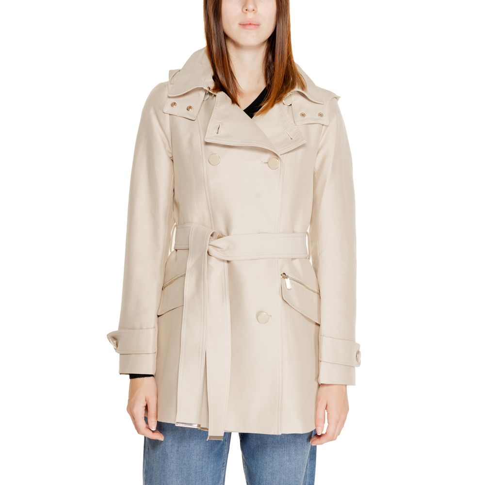 Morgan Lane Beige Polyester Parka
