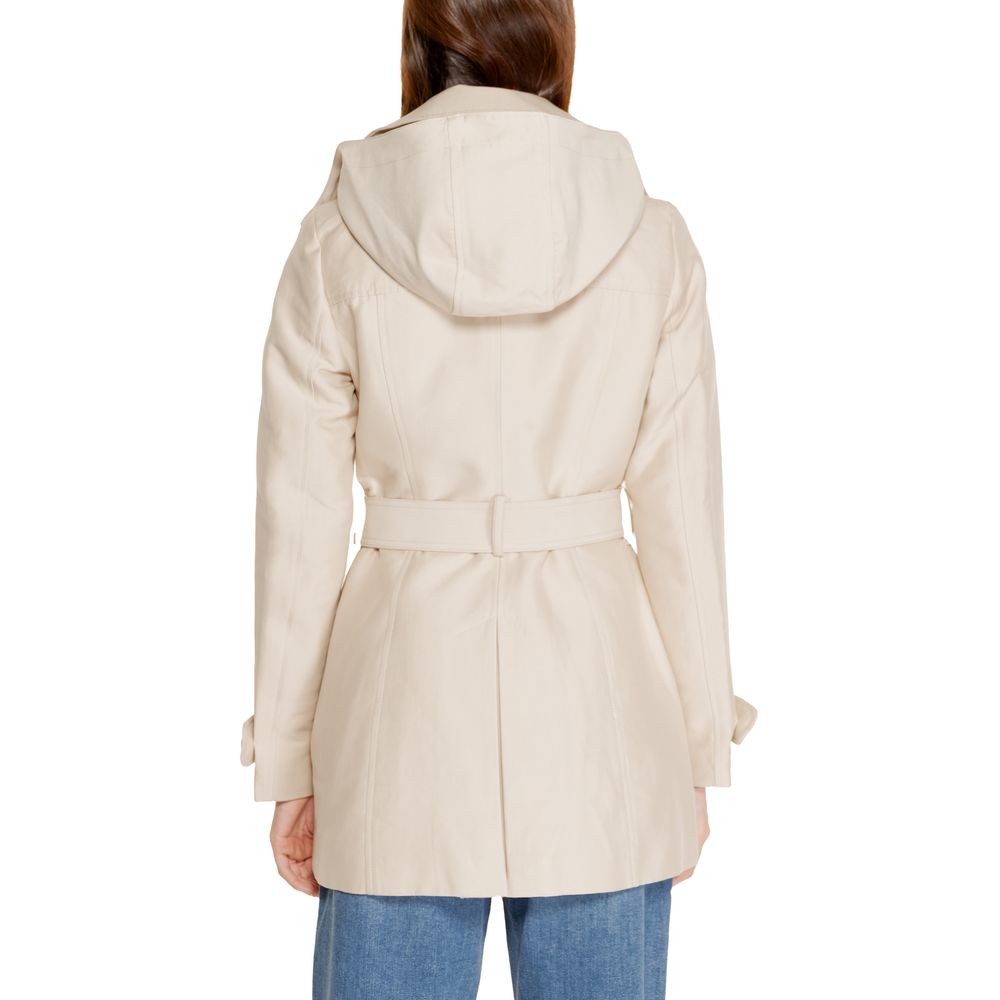Morgan Lane Beige Polyester Parka