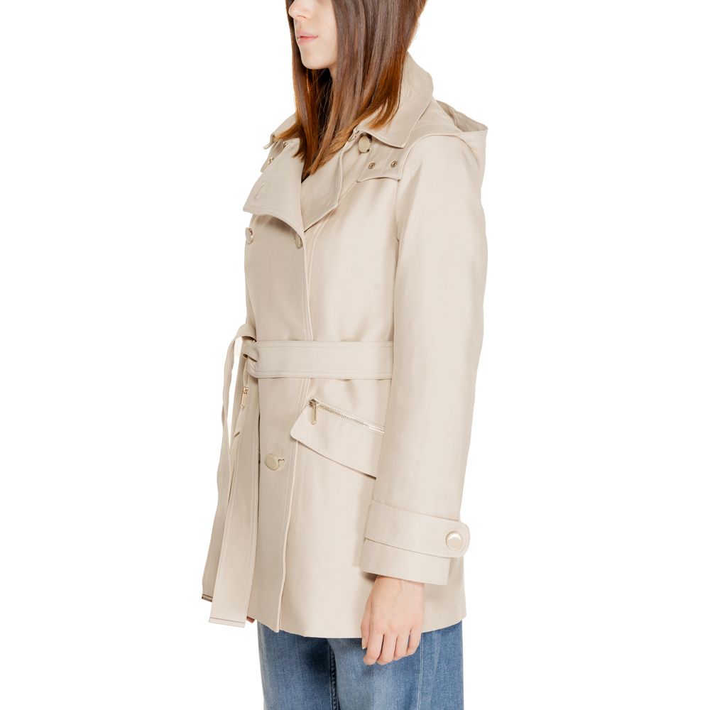 Morgan Lane Beige Polyester Parka