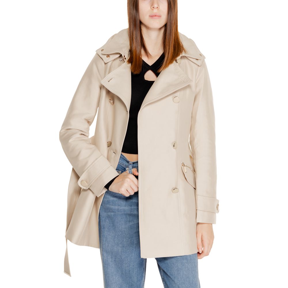 Morgan Lane Beige Polyester Parka