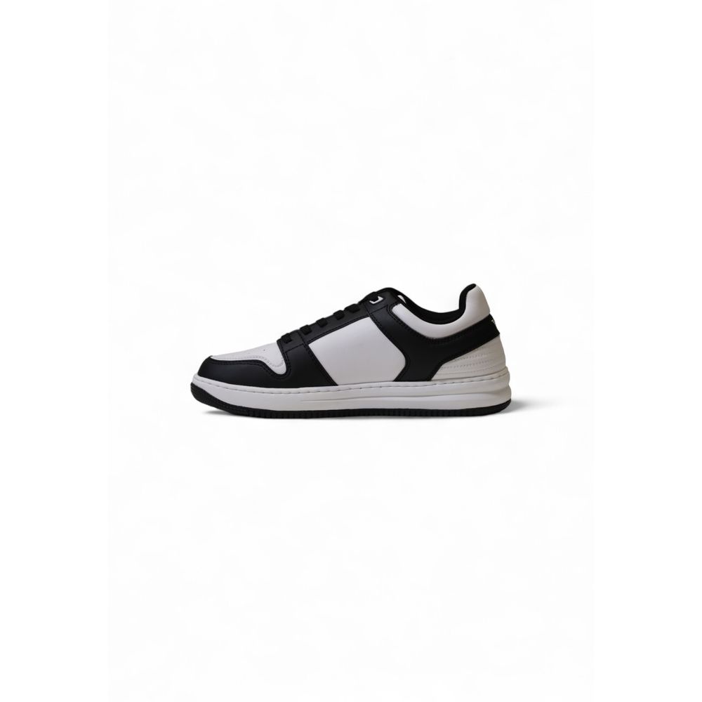Armani EA7 Emporio Black And White Polyester Sneaker