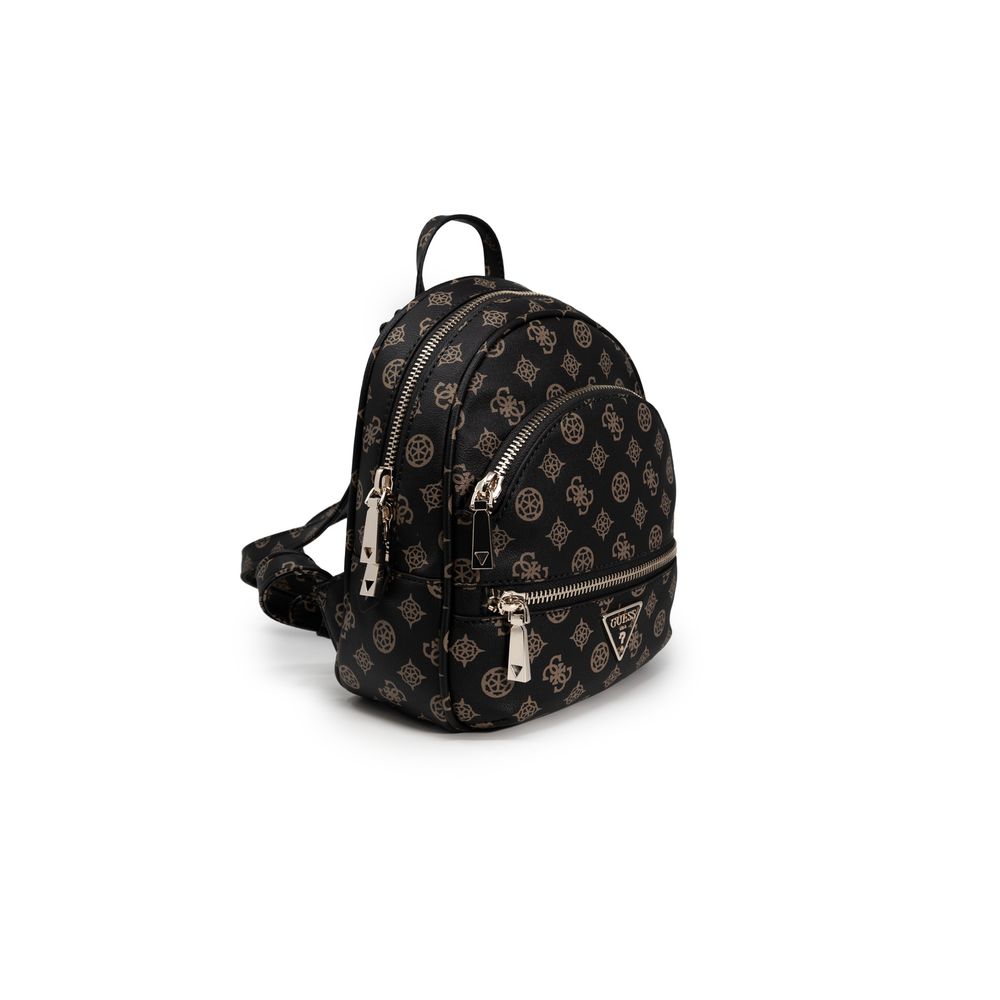 GUESS Brown Polyethylene Backpack