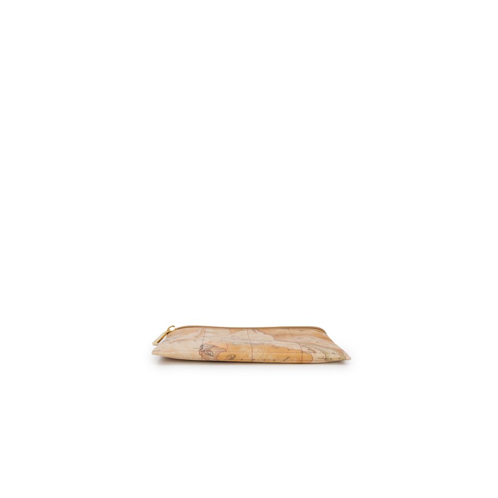 ALVIERO MARTINI 1a CLASSE Beige Polyester Clutch Bag