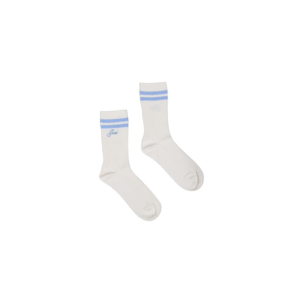 Guess Active White Cotton Sock