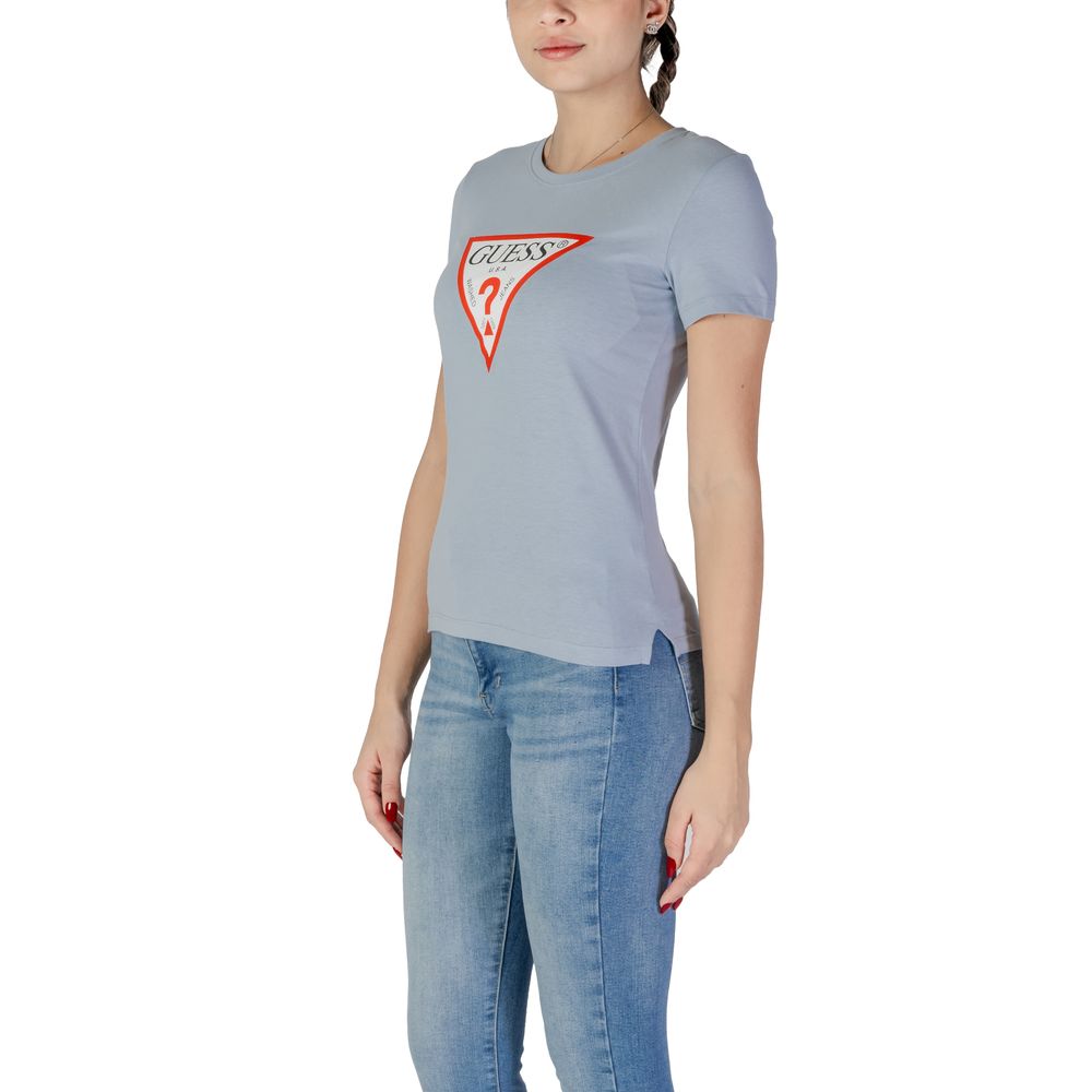 GUESS Blue Cotton T-Shirt