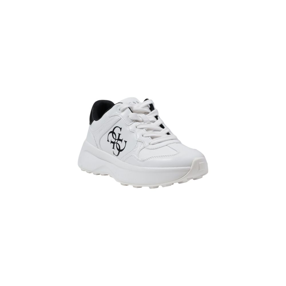 GUESS White Polyethylene Sneaker