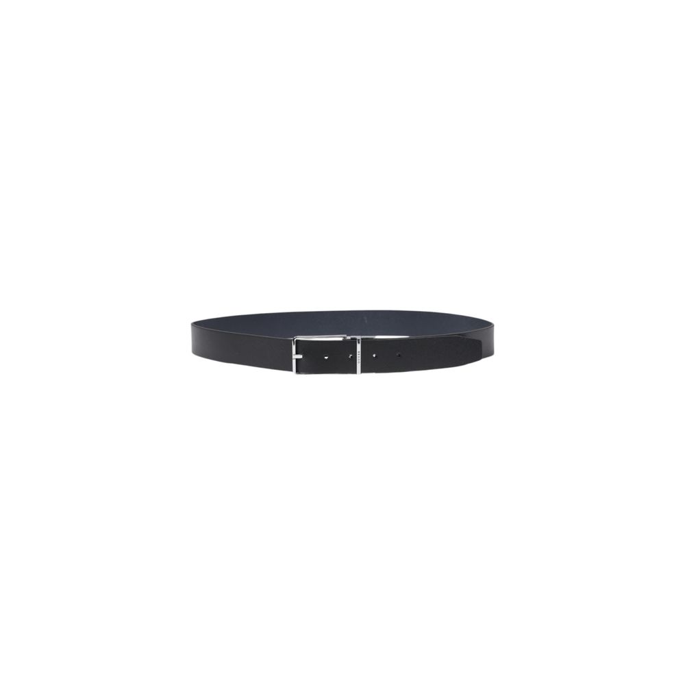GUESS Black Leather Belt
