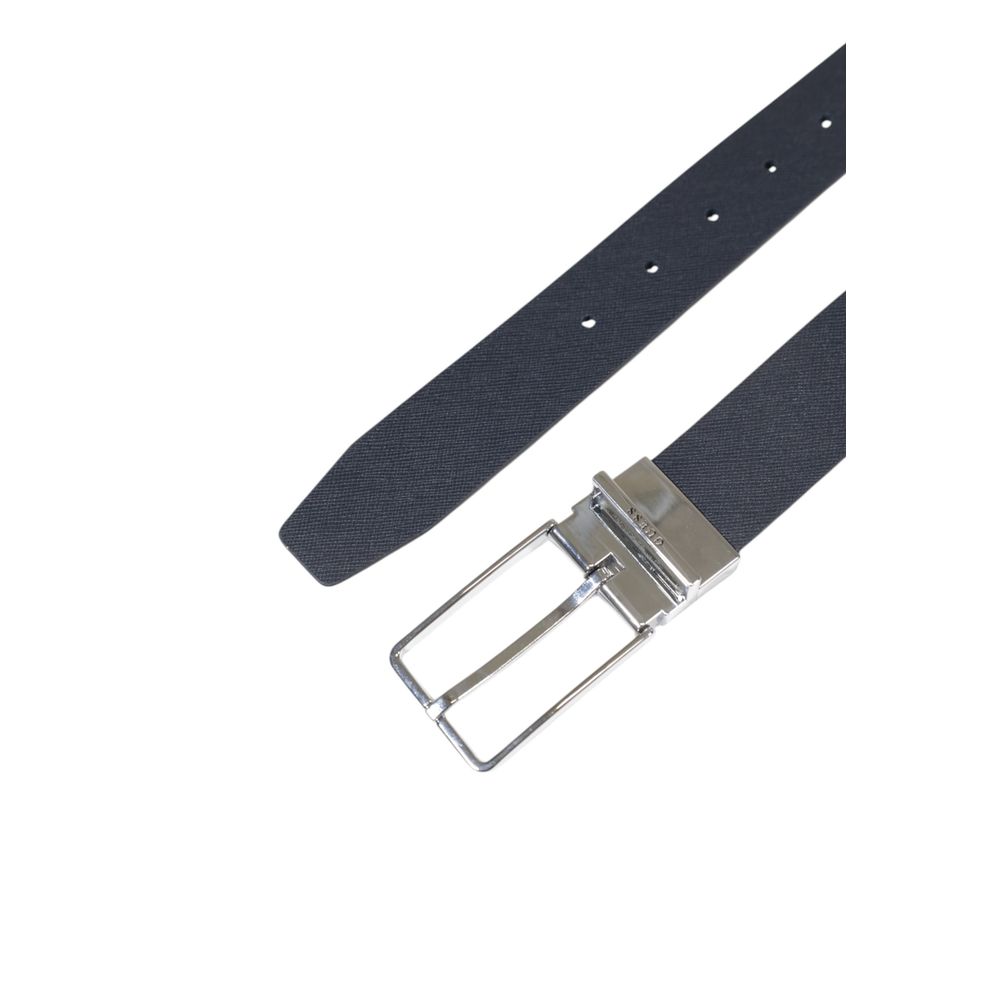 GUESS Black Leather Belt