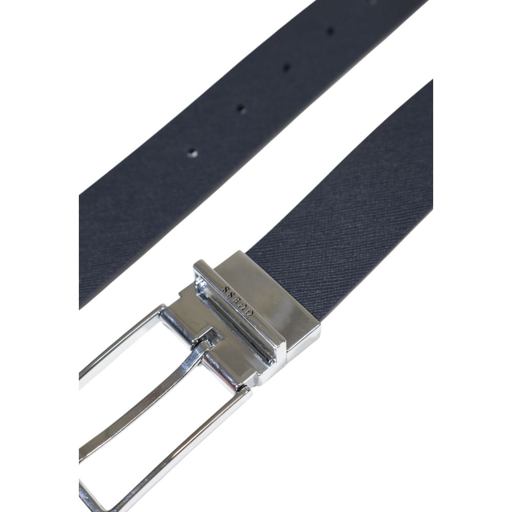 GUESS Black Leather Belt