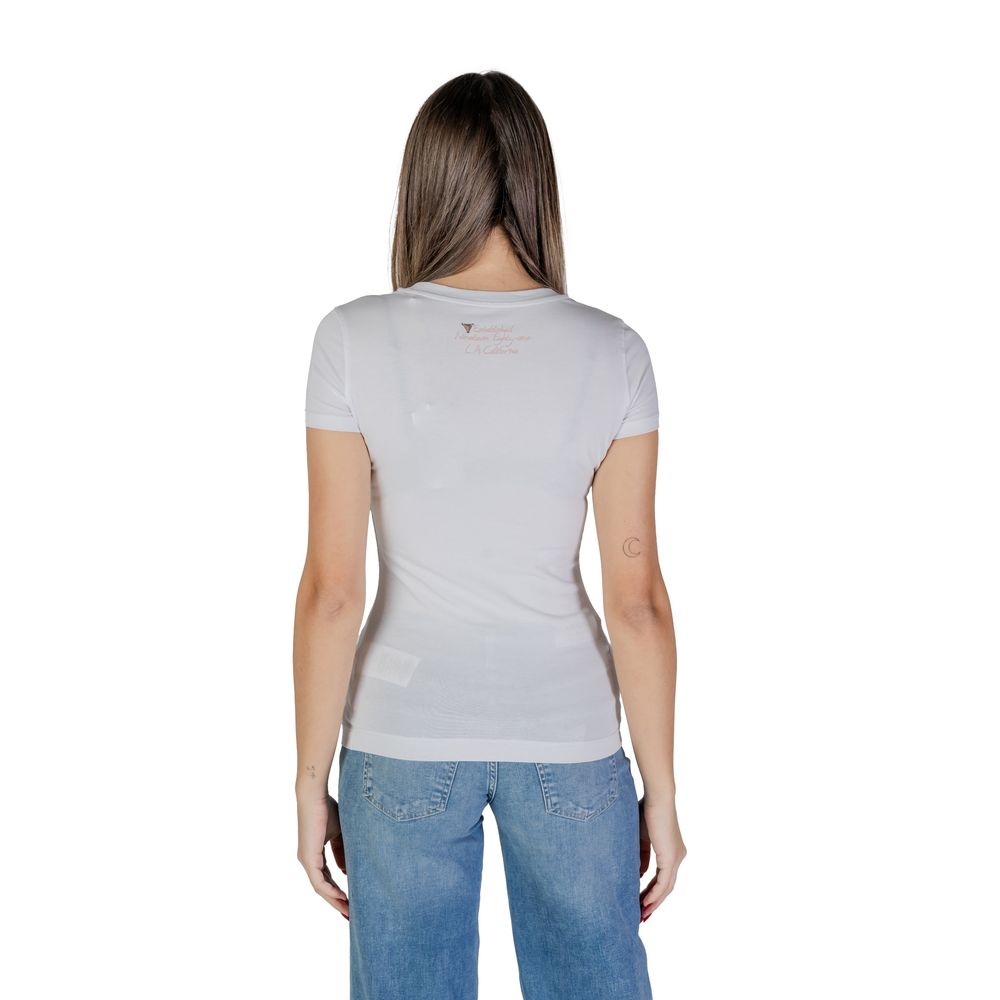 GUESS White Cotton T-Shirt