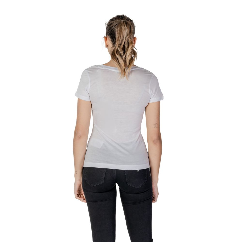 GUESS White Lyocell T-Shirt