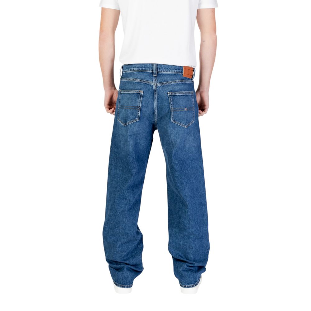 Tommy Jeans Blue Recycled Cotton Relaxed Fit Jean