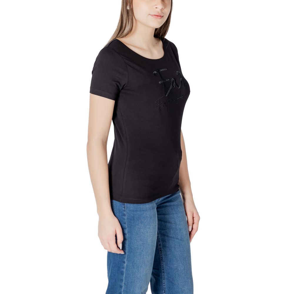 Armani EA7 Emporio Black Cotton T-Shirt