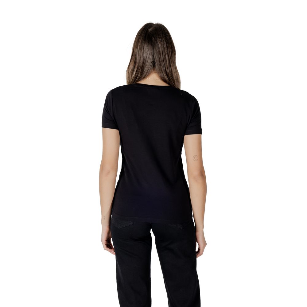 Armani EA7 Emporio Black Cotton T-Shirt