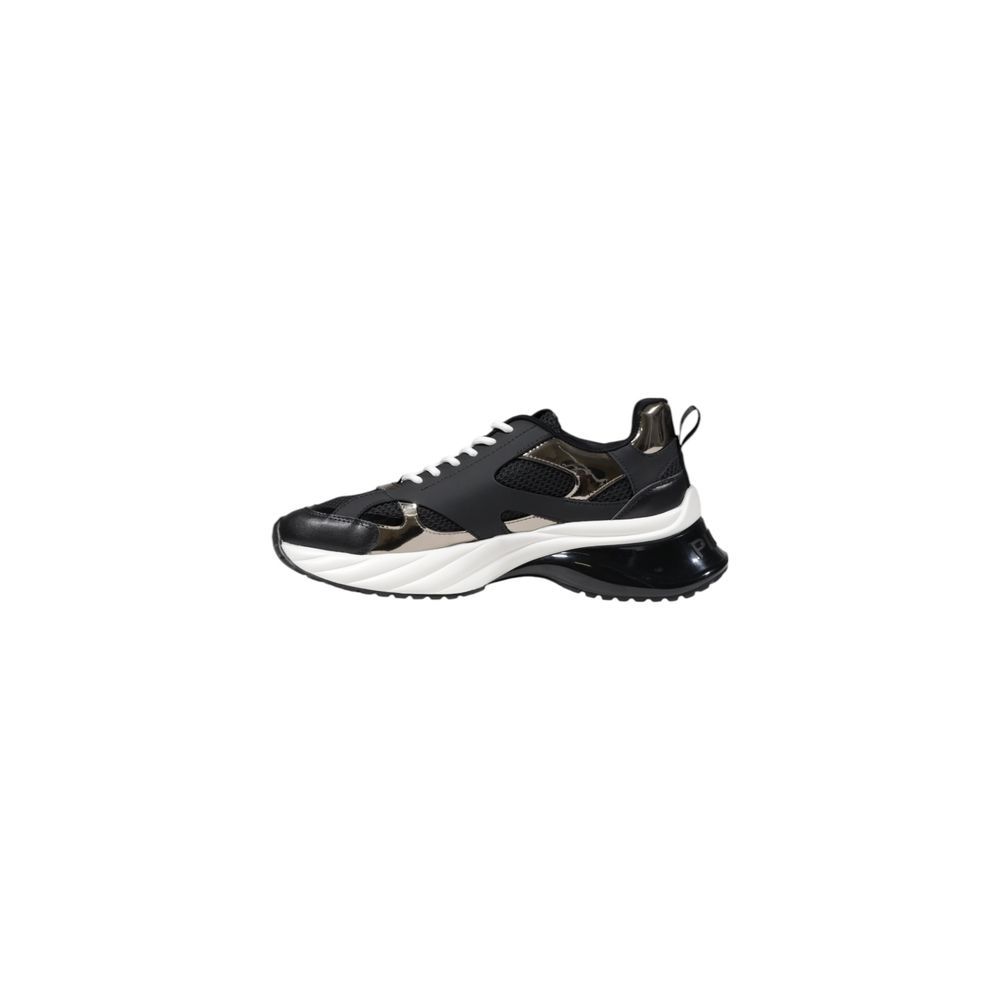 Pinko Black Leather Sneaker