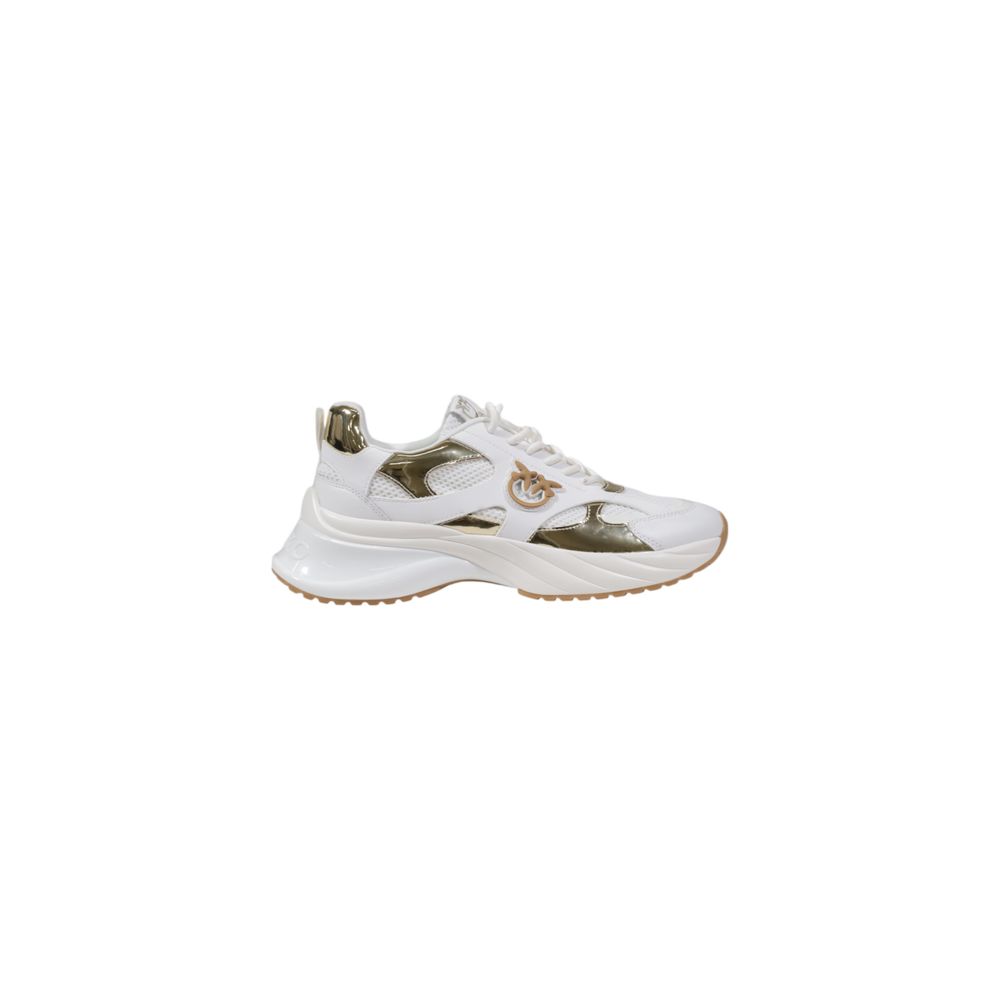 Pinko White Leather Sneaker