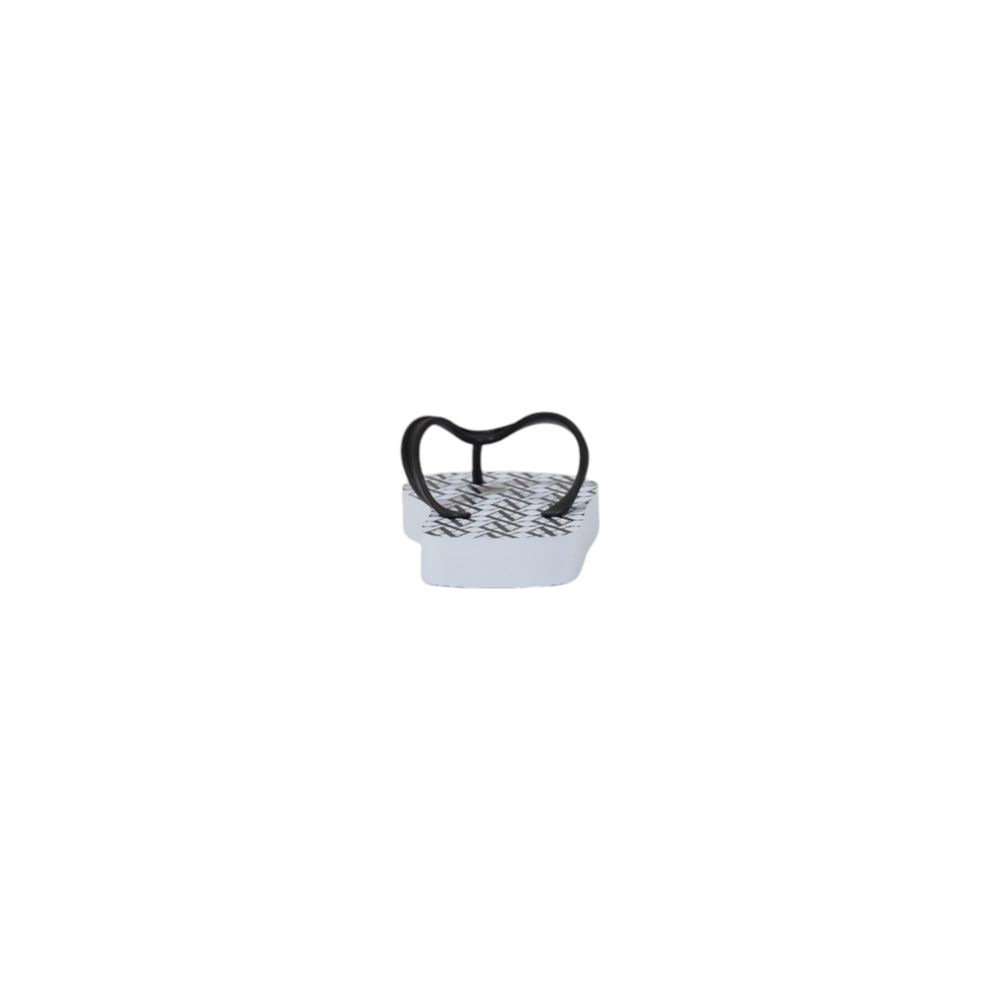 Armani Exchange White Rubber Flip-Flop Sandal