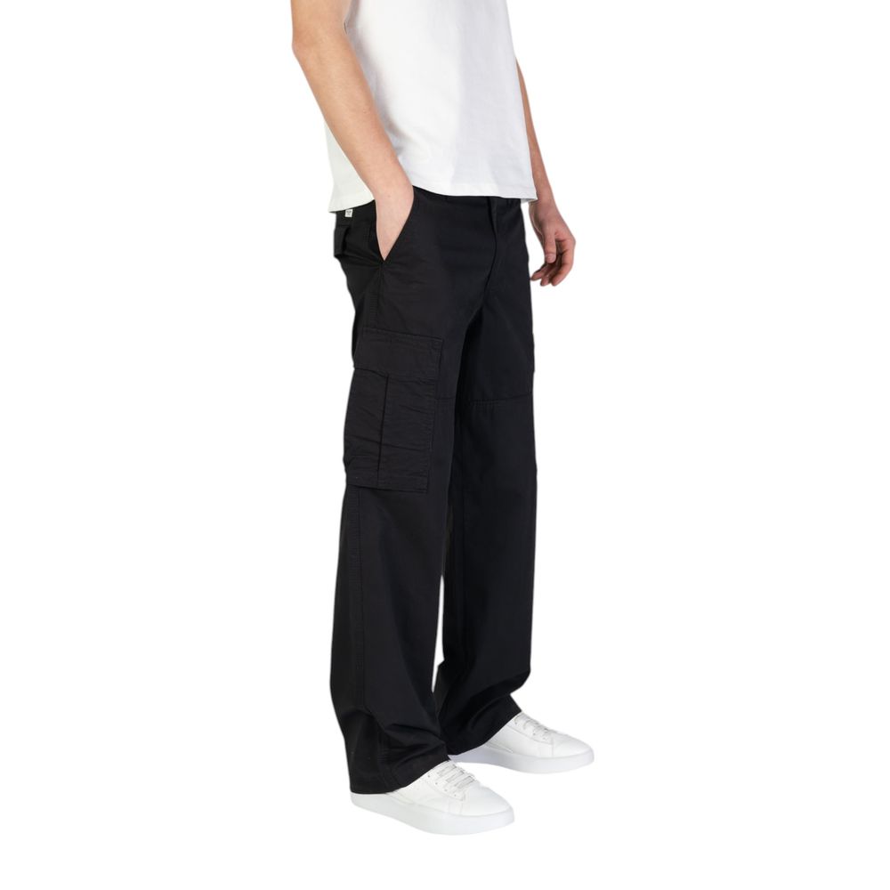 Jack & Jones Black Cotton Pant