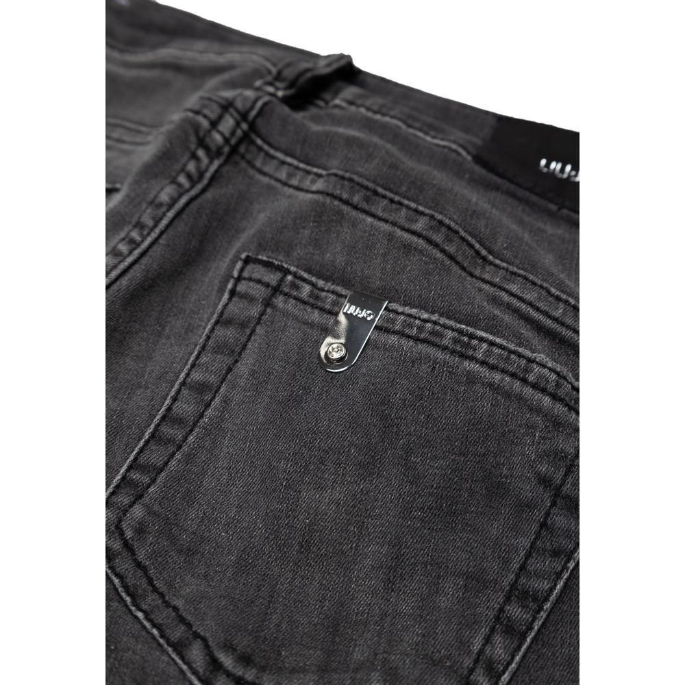 LIU JO Black Cotton Skinny Jean