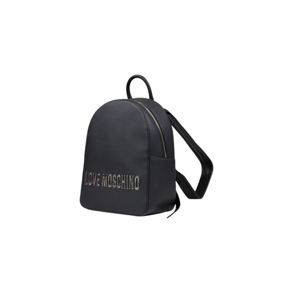 LOVE MOSCHINO Gray Polyethylene Backpack