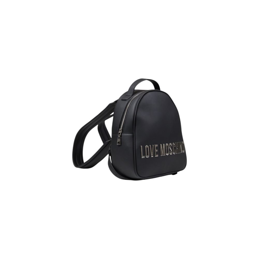 LOVE MOSCHINO Black Polyethylene Backpack