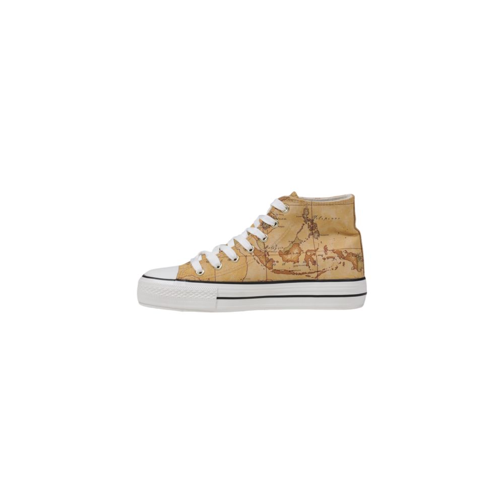ALVIERO MARTINI 1a CLASSE Beige Fabric Sneaker