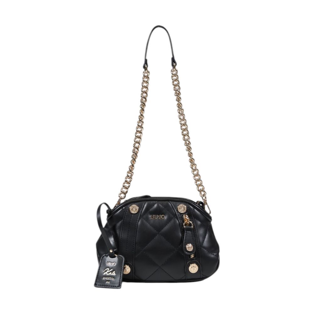 LIU JO Black Polyethylene Handbag