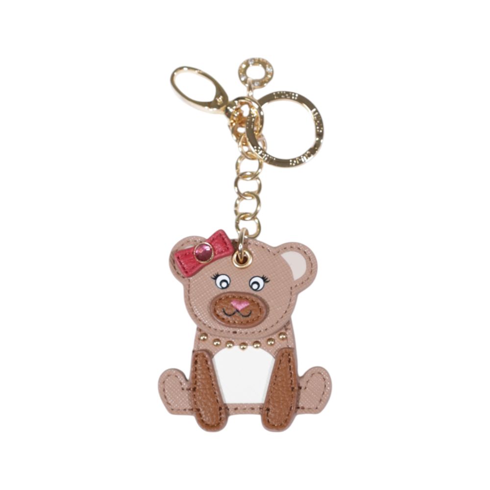 LIU JO Beige Polyethylene Keychain